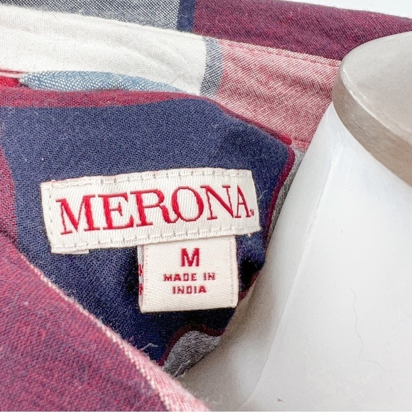 Merona Plaid Button Down Shirt - Picture 3 of 4